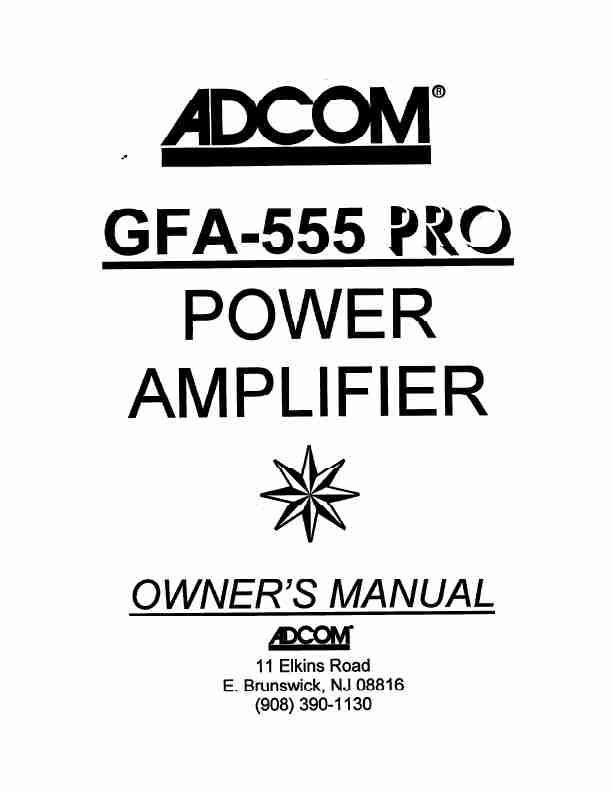 Adcom Stereo Amplifier GFA-555-page_pdf